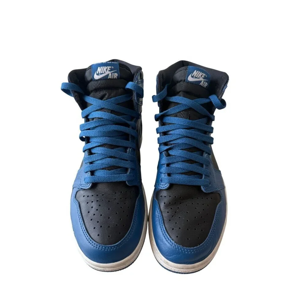 Nike Jordan 1 Retro High OG Dark Marina Blue 555088-404 Men Size 9